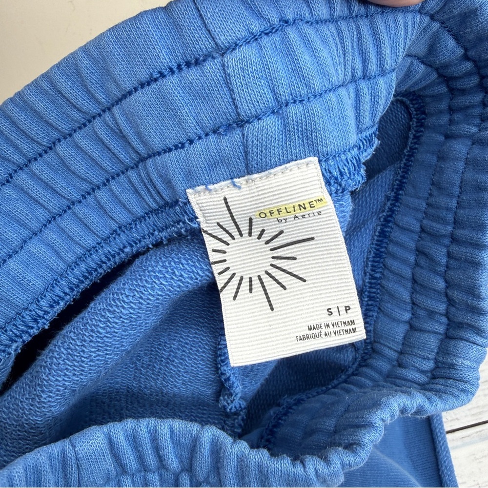 Aerie Blue Athletic Shorts - Picture 3 of 3
